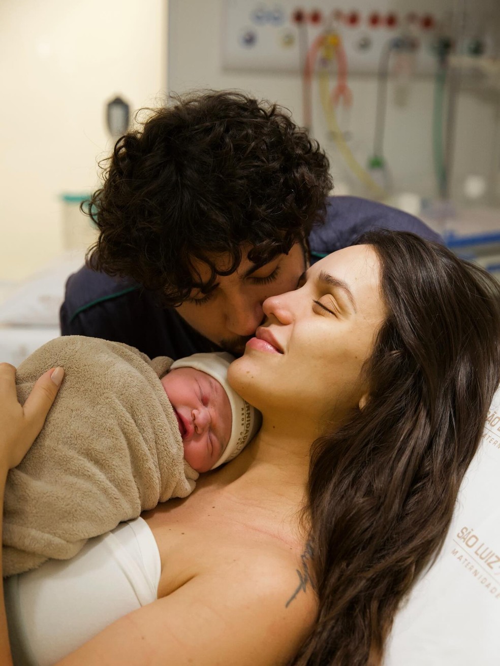 Nattan, Rafa Kalimann e Zuza — Foto: Instagram / Hanna Rocha