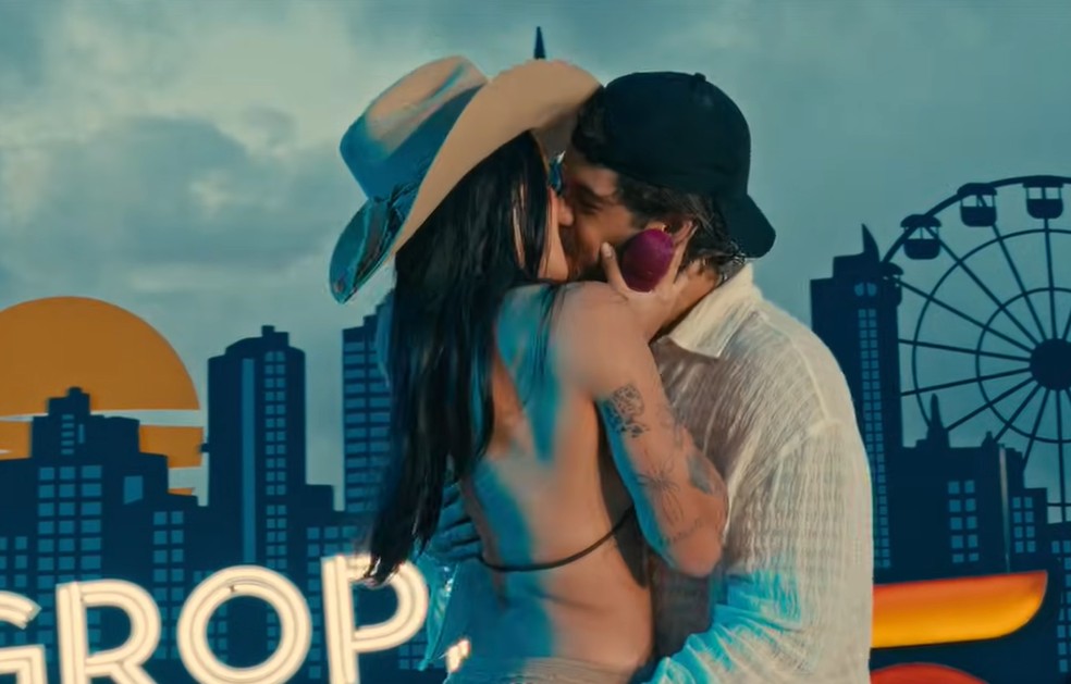 Ana Castela e Z Felipe  Foto: Reproduo/YouTube