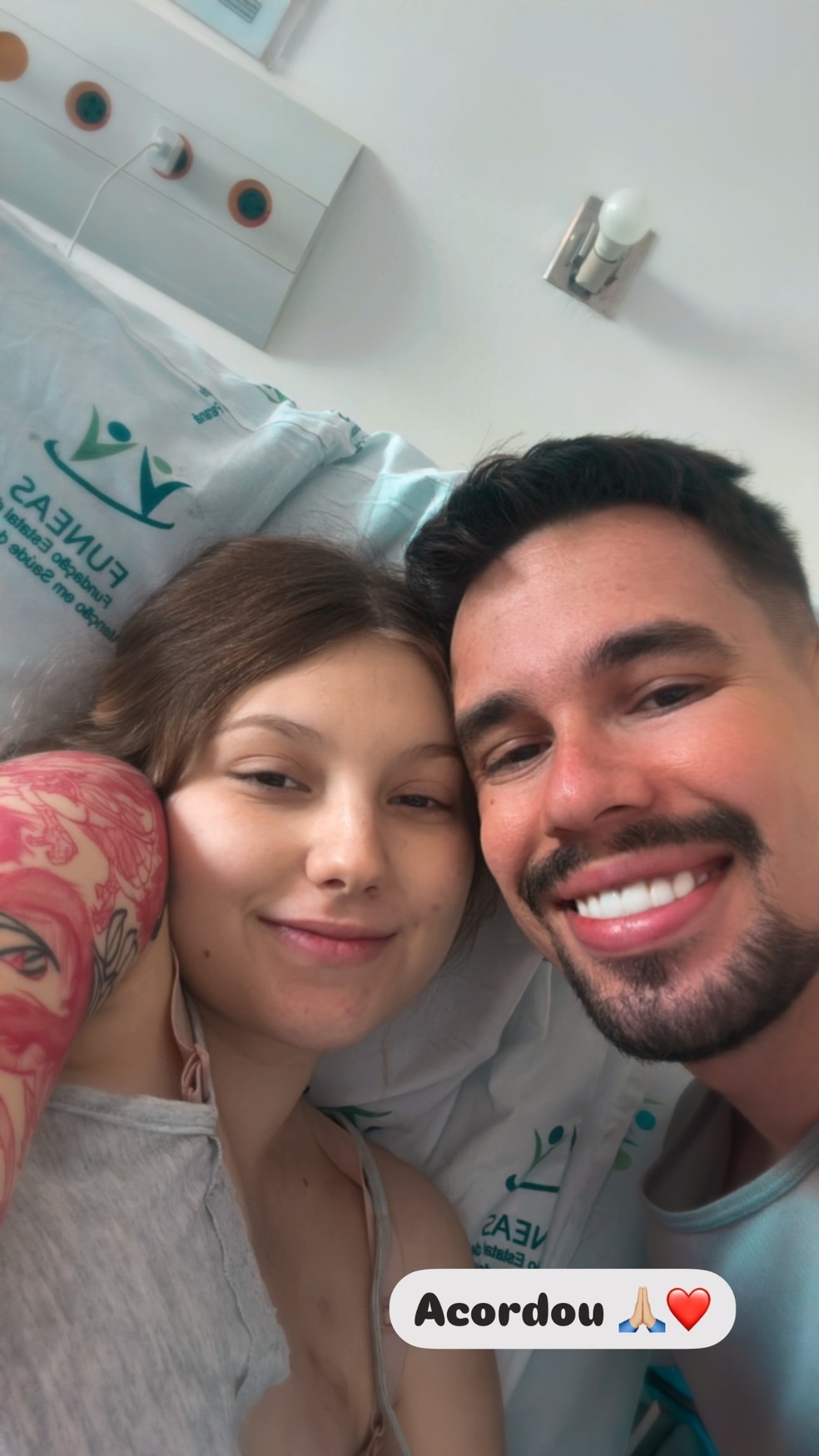 Isabel Veloso và Lucas Borbas - Ảnh: Instagram