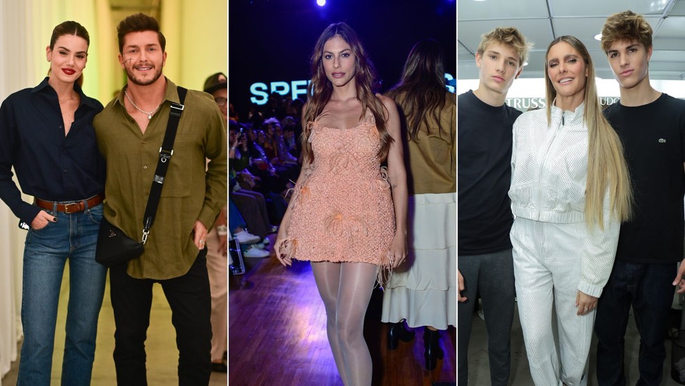 Famosos marcam presença no sexto dia do SPFW N58; veja fotos | Gshow