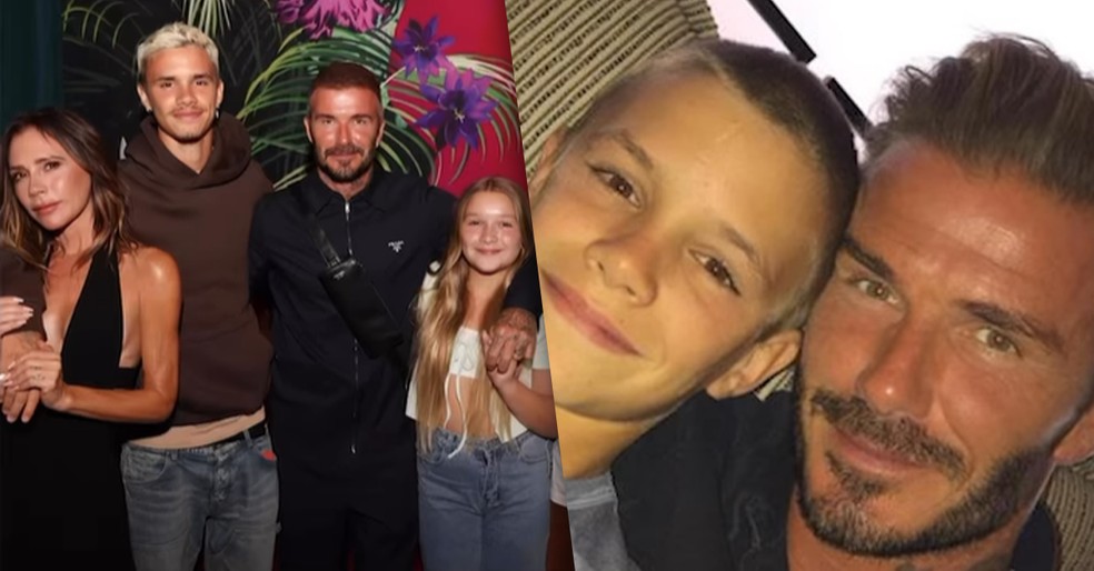 David Beckham Criancas Romeu
