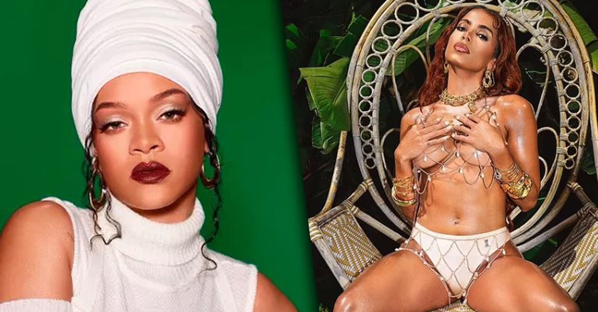 Rihanna escolheu Anitta pessoalmente para campanha sensual de sua marca de  lingeries, diz site, TV & Famosos