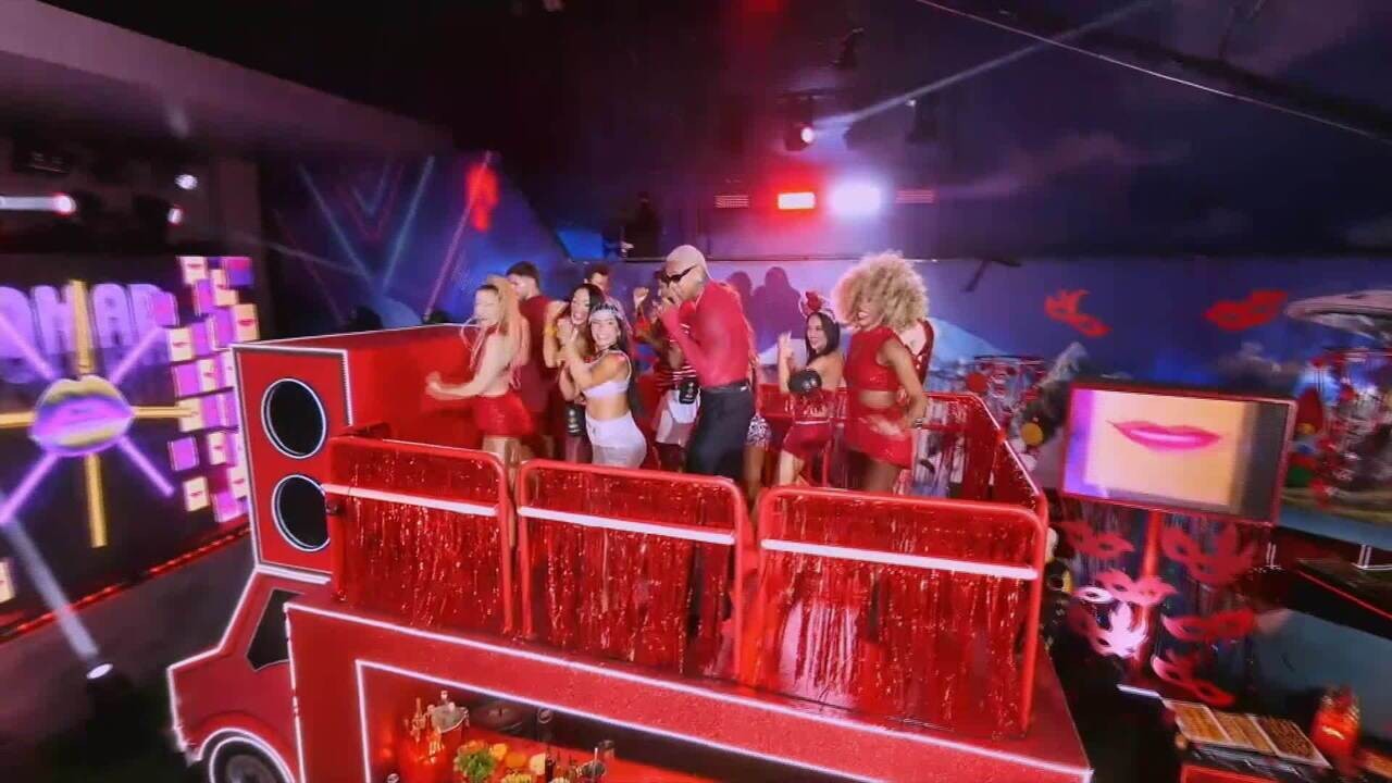 Público escolhe trio elétrico com Léo Santana como auge da Festa no BBB 26