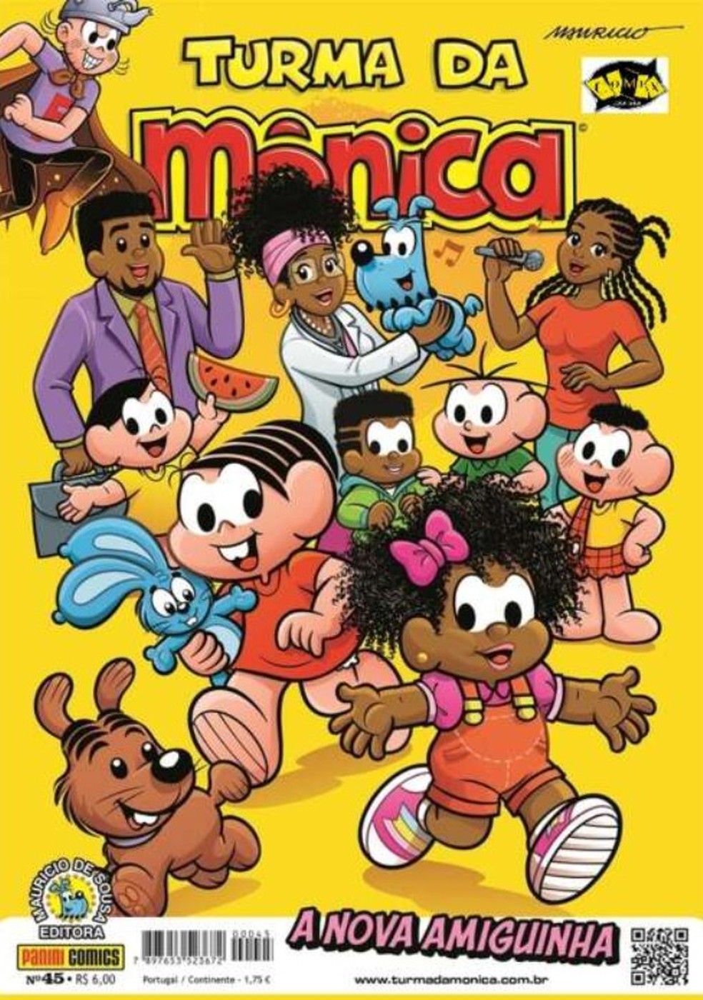 CCXP25: personagem Milena, da Turma da Mônica, vai ter HQ solo