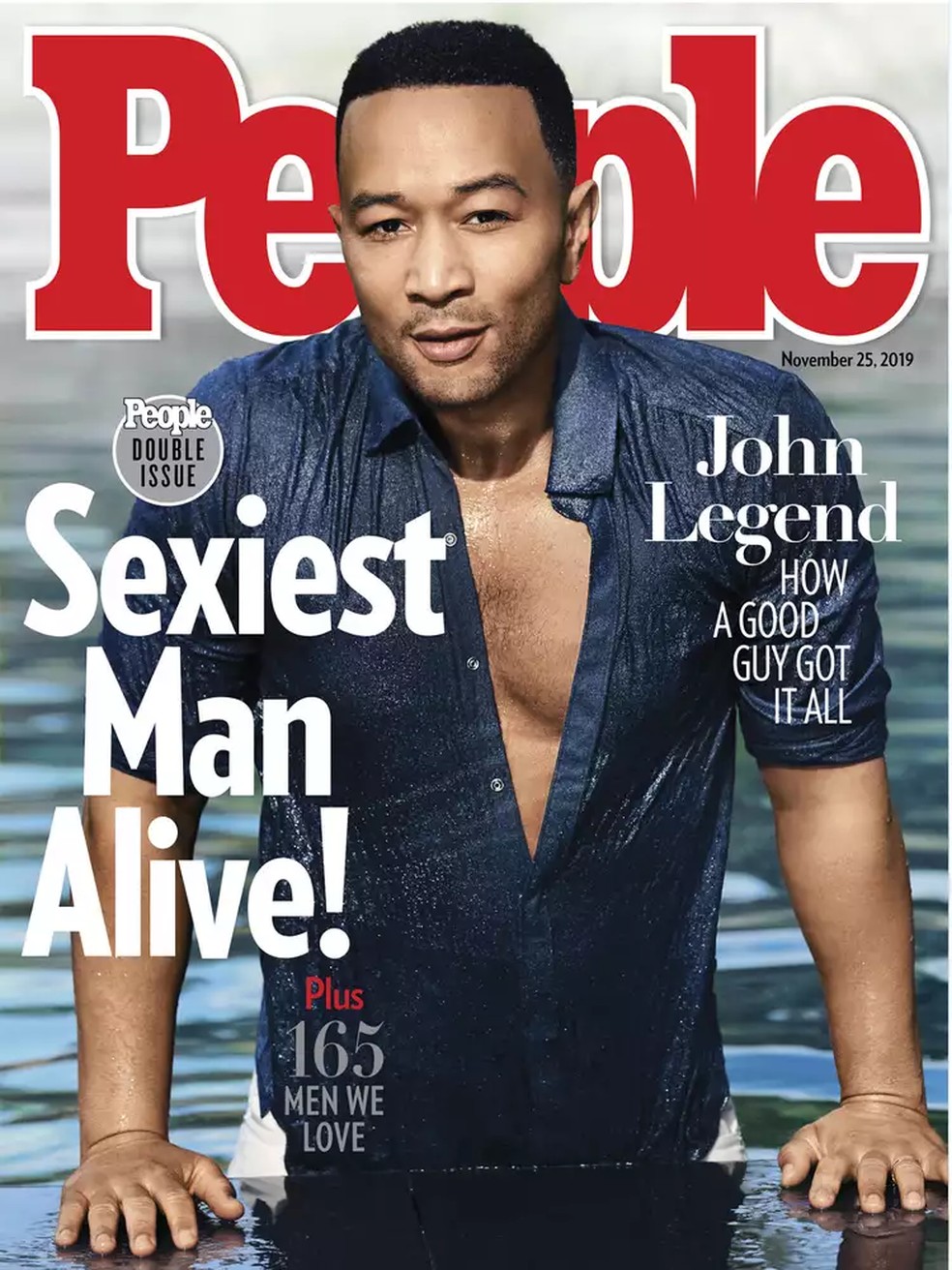 John Legend foi eleito o homem mais sexy de 2019 — Foto: People