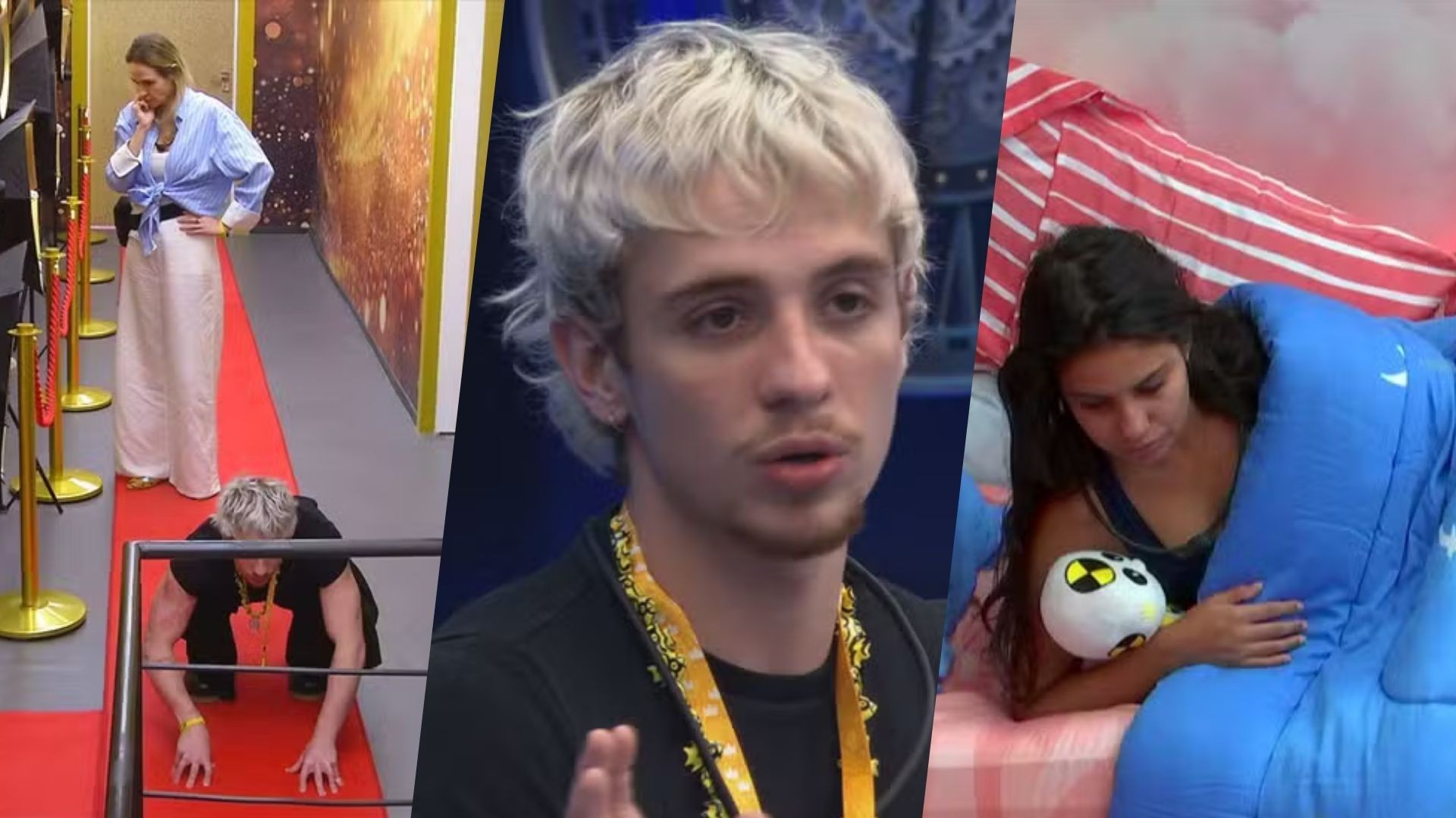 Resumo BBB 26 hoje: madrugada tem atrito de aliadas, flagra de conversa, choro e 'negociação' de Juliano