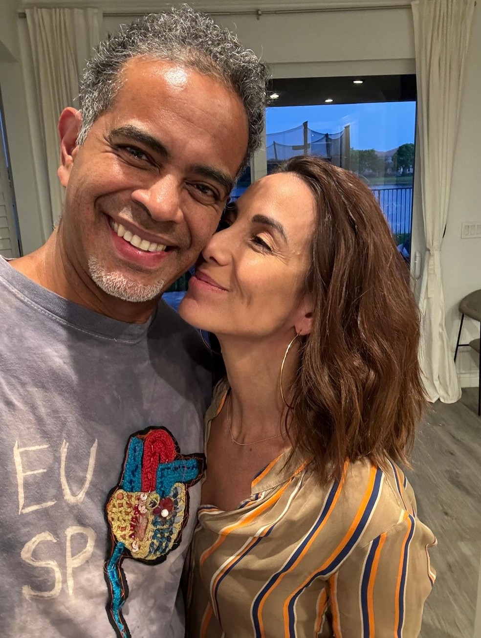 Jair Oliveira e Tania Khalil — Foto: Reprodução/Instagram