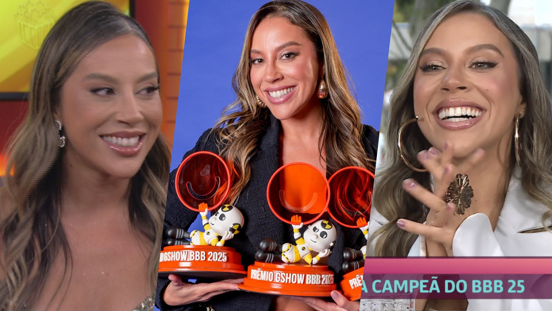 Primeiras 24 horas da campeã! Renata participa do Bate-Papo BBB, Mais Você e Prêmio gshow BBB 25