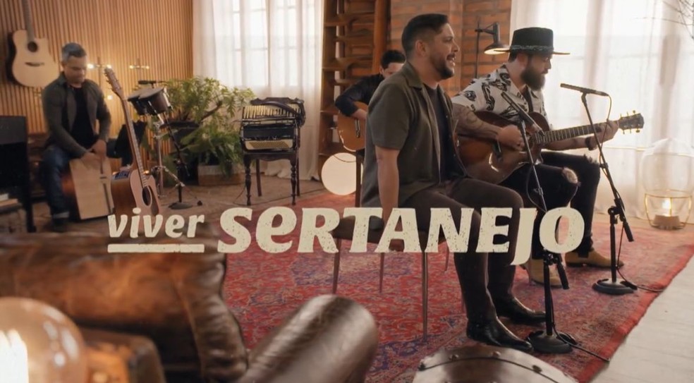 Jorge e Mateus no Viver Sertanejo — Foto: Reprodução/Instagram
