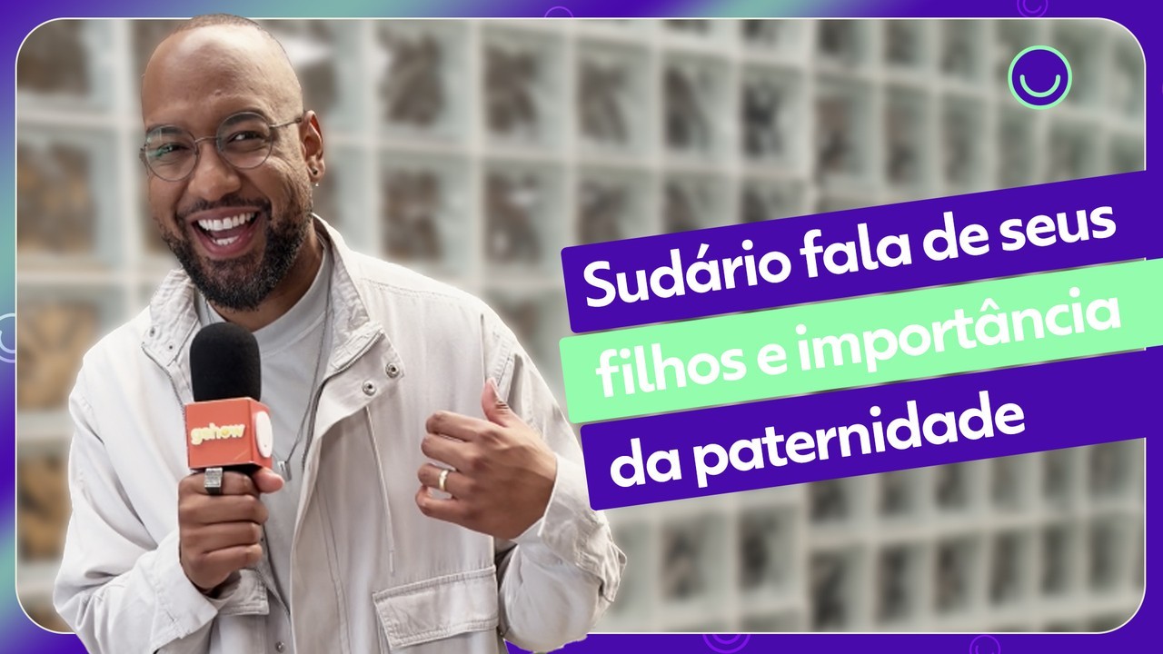 Sudário fala sobre a responsabilidade de ser pai de seis filhos: 'Fui sendo agraciado'