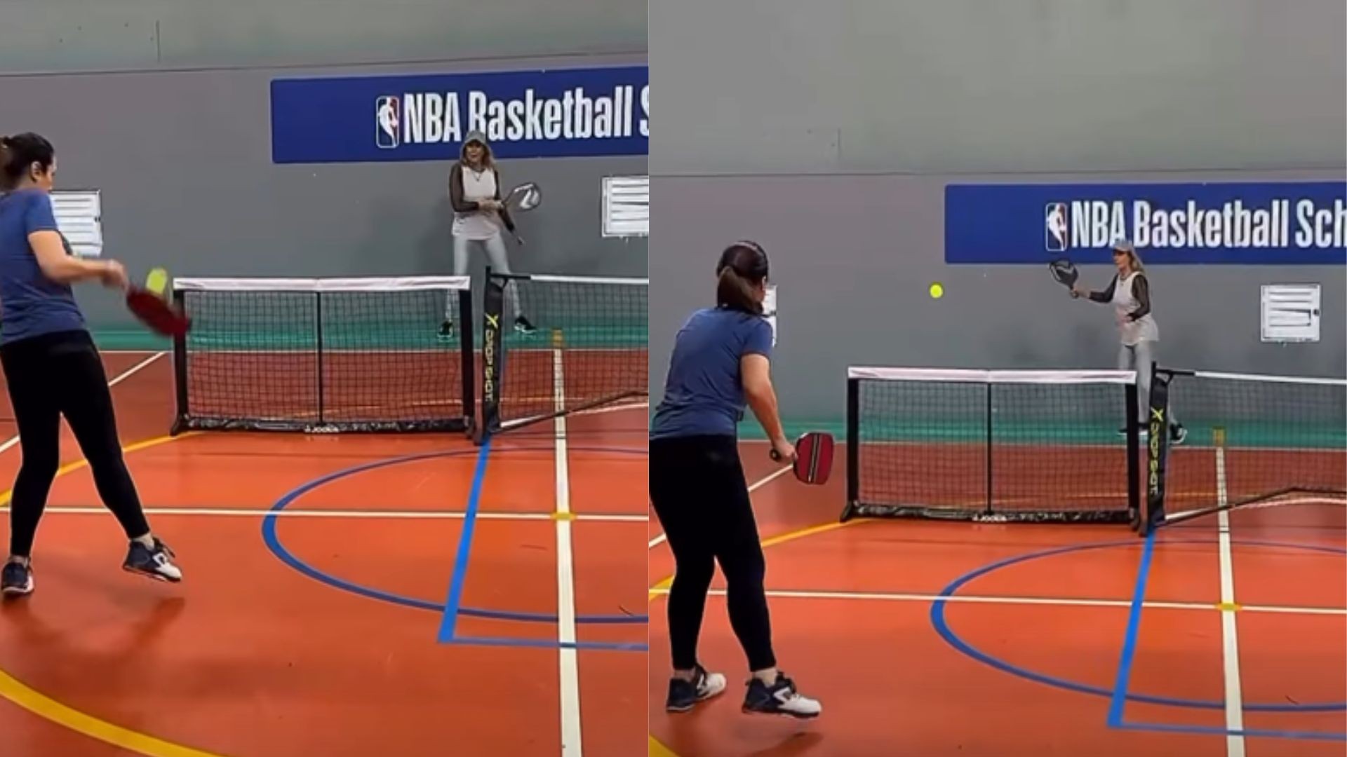 Helô Pinheiro pratica pickleball e Ticiane Pinheiro exalta: 'Minha mãe, com 81 anos'