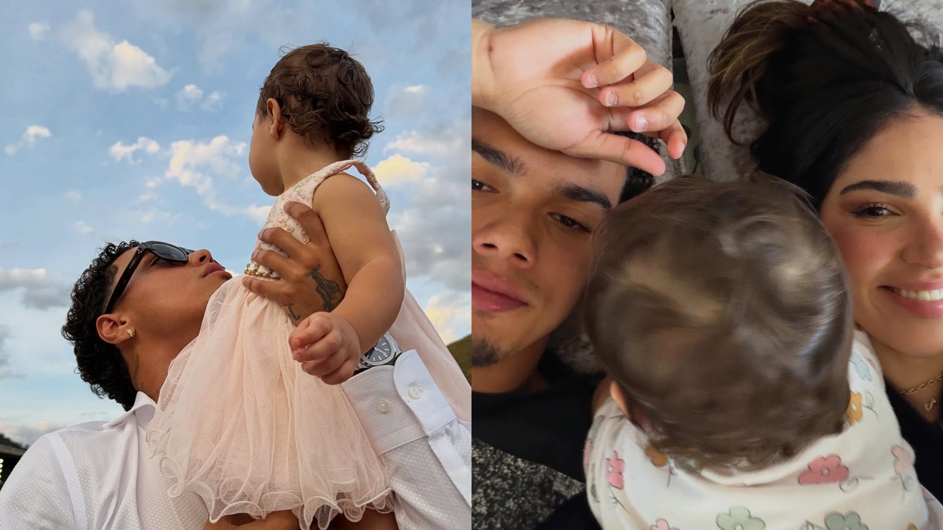 João Mendes celebra aniversário da filha, neta de Ronaldinho Gaúcho, com declaração nas redes
