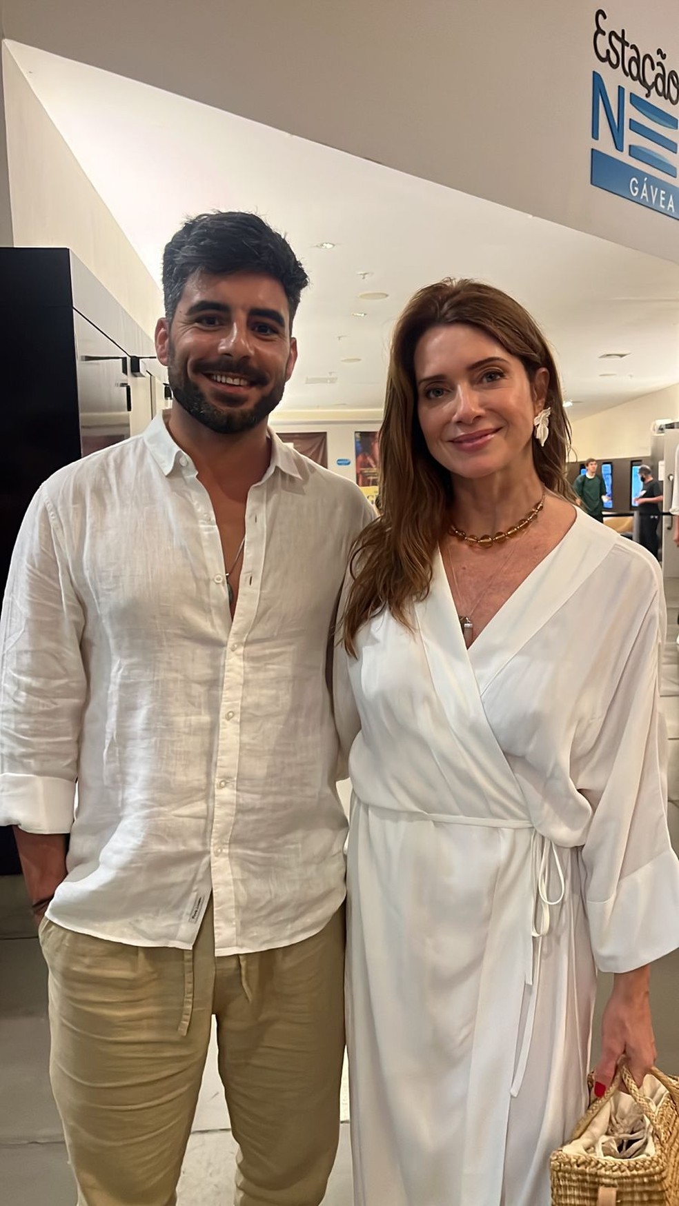 Leticia Spiller com Franclim Silva — Foto: Ana Paula Bazolli/gshow