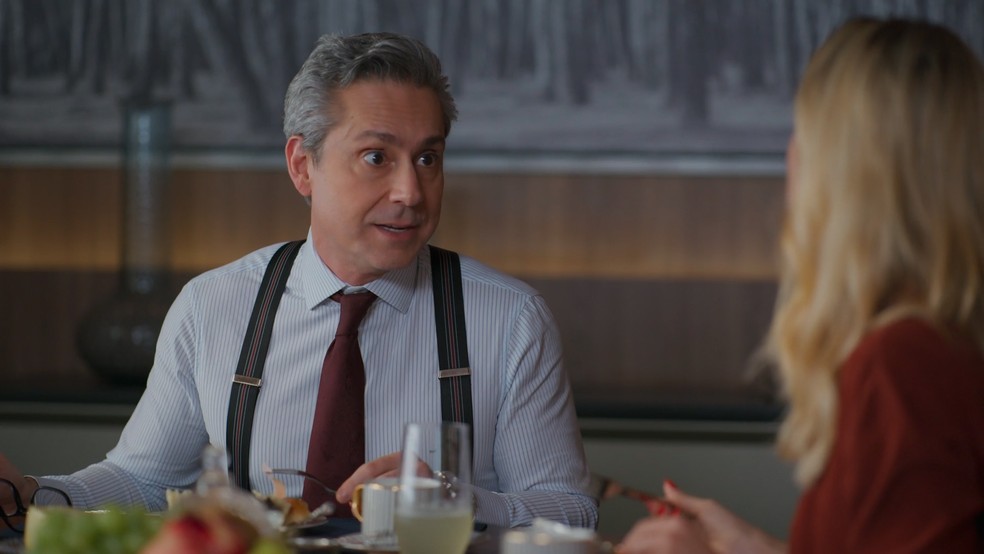 Vale Tudo: Marco Aurélio planeja ‘roubar’ presidência de Odete Roitman — Foto: Globo