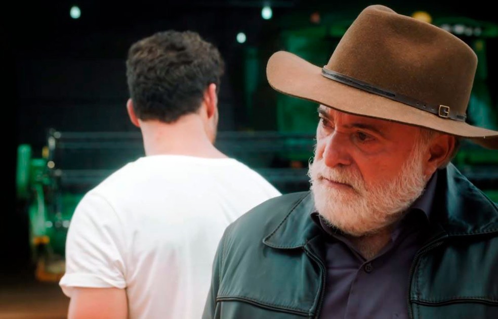Antônio La Selva sempre culpou Caio pela morte de Agatha (Foto Reprodução/Gshow)