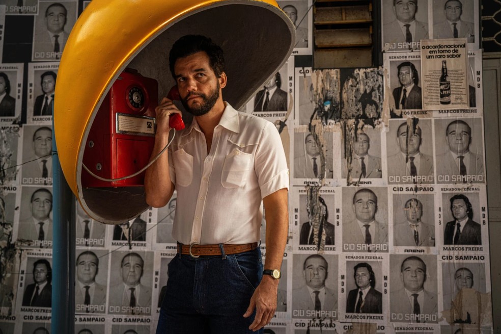 Wagner Moura em 'O Agente Secreto' — Foto: Victor Juca/Reprodução/Festival de Cannes