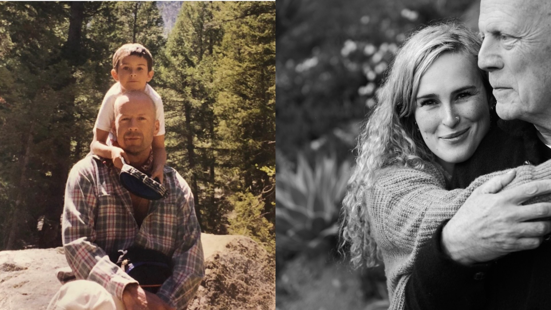 Filha de Bruce Willis faz homenagem emocionante ao ator no Dia dos Pais: 'Estarei sempre ao seu lado'