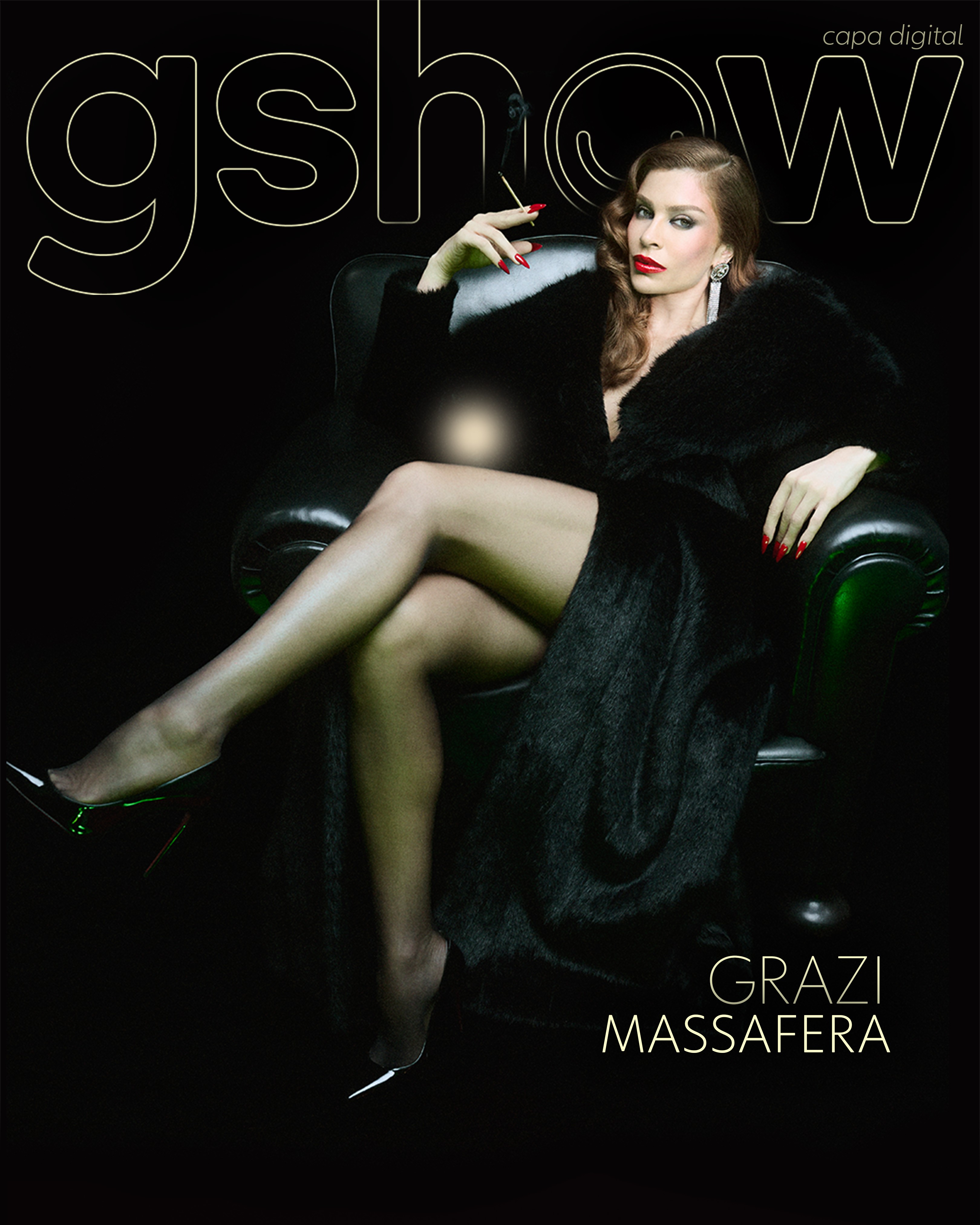 Grazi Massafera posa para a capa gshow