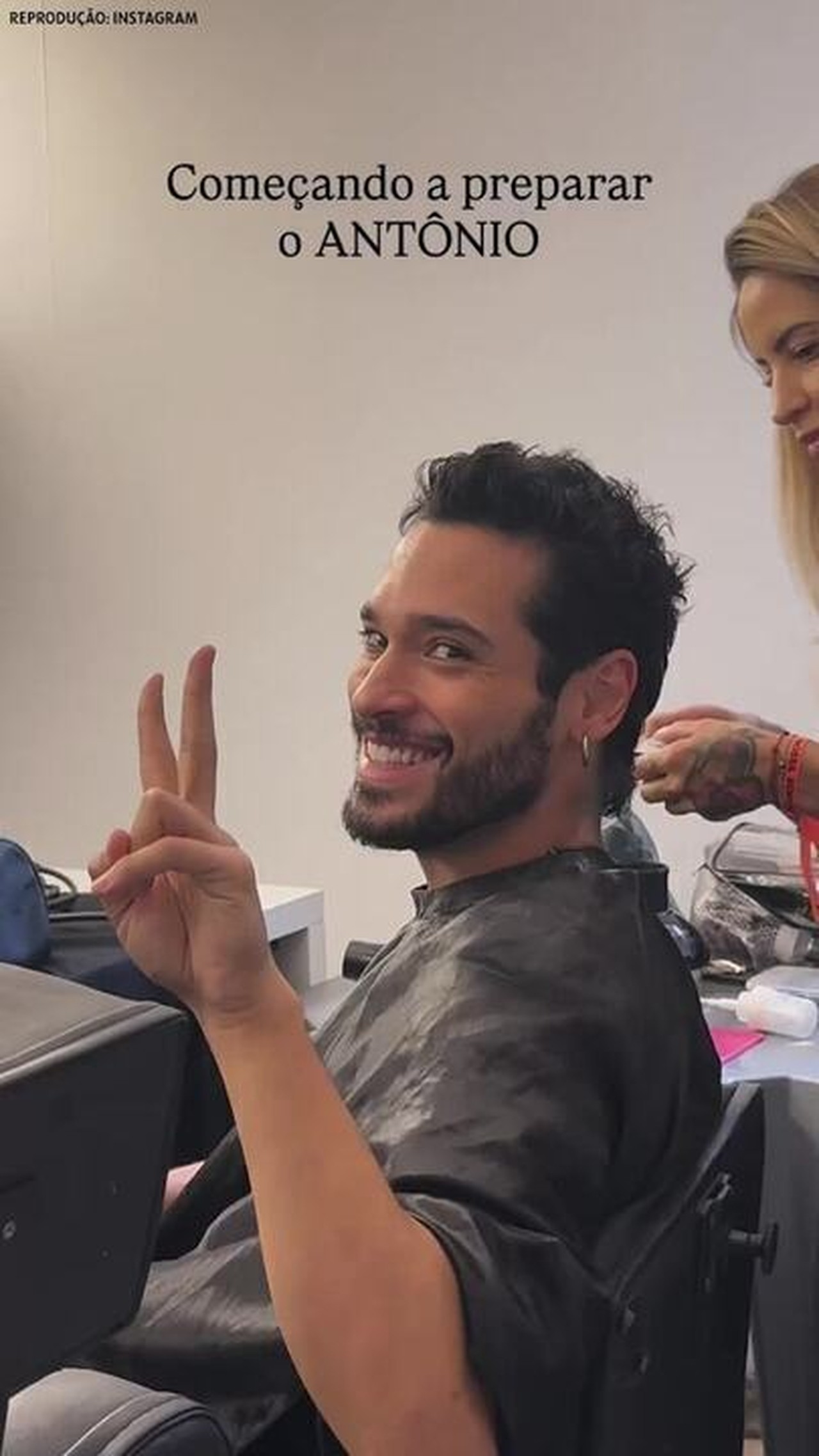 Bruno Fagundes começa a gravar novelinha do Globoplay e revela o nome de seu personagem