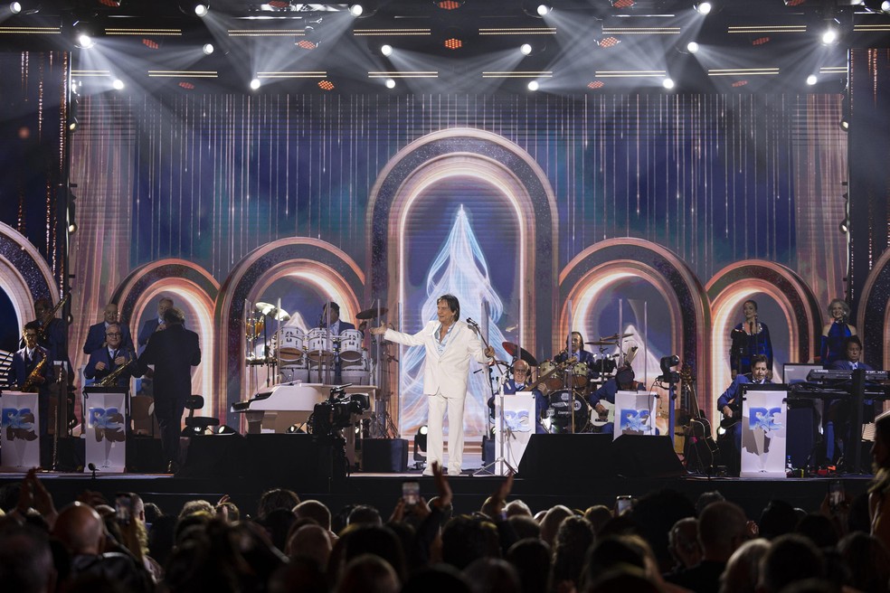 Especial Roberto Carlos 50 Anos — Foto: Globo/ Ramiro Berthold