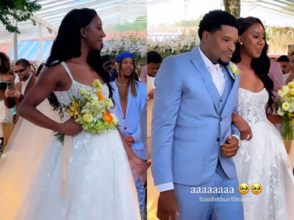 Ex-BBB Camilla de Lucas se casa com Mateus Ricardo em cerim&ocirc;nia no Rio de  Janeiro | TV & Famosos | gshow