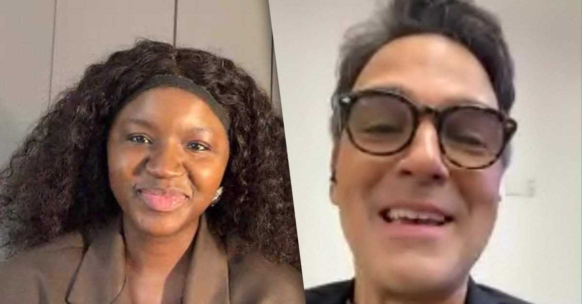 Kenya Sade e Tadeu Schmidt brincam com a fama de CDF e elogiam parceria no Prêmio Multishow 2025: 'Sucesso'