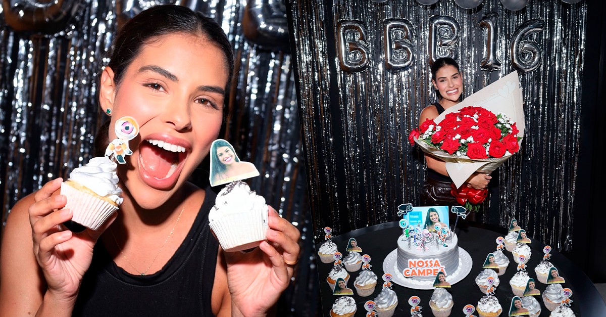 Munik Nunes ganha festa surpresa para comemorar 10 anos de sua vitória no BBB 16
