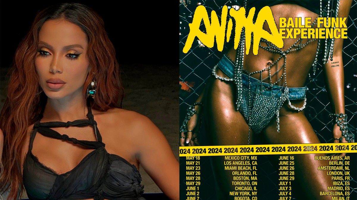 Anitta anuncia primeira turnê mundial 'Baile Funk Experience': 'Absolutamente emocionada' | Pop | gshow