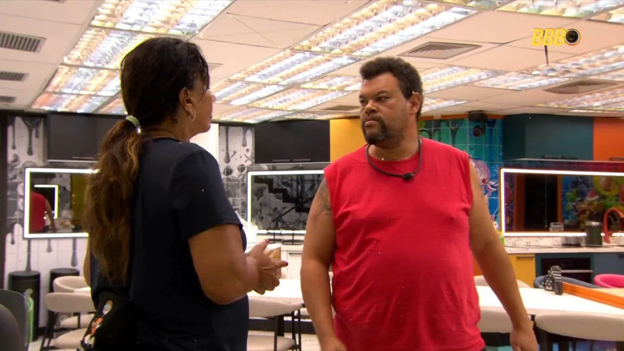 Babu Santana cogita nomes para combinação de votos no BBB 26: 'Armar nossas estratégias'