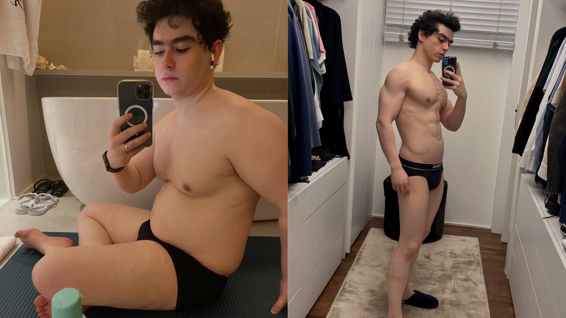 Marido de Leandro Karnal, Vitor Fadul reflete sobre transformação corporal após perda de peso