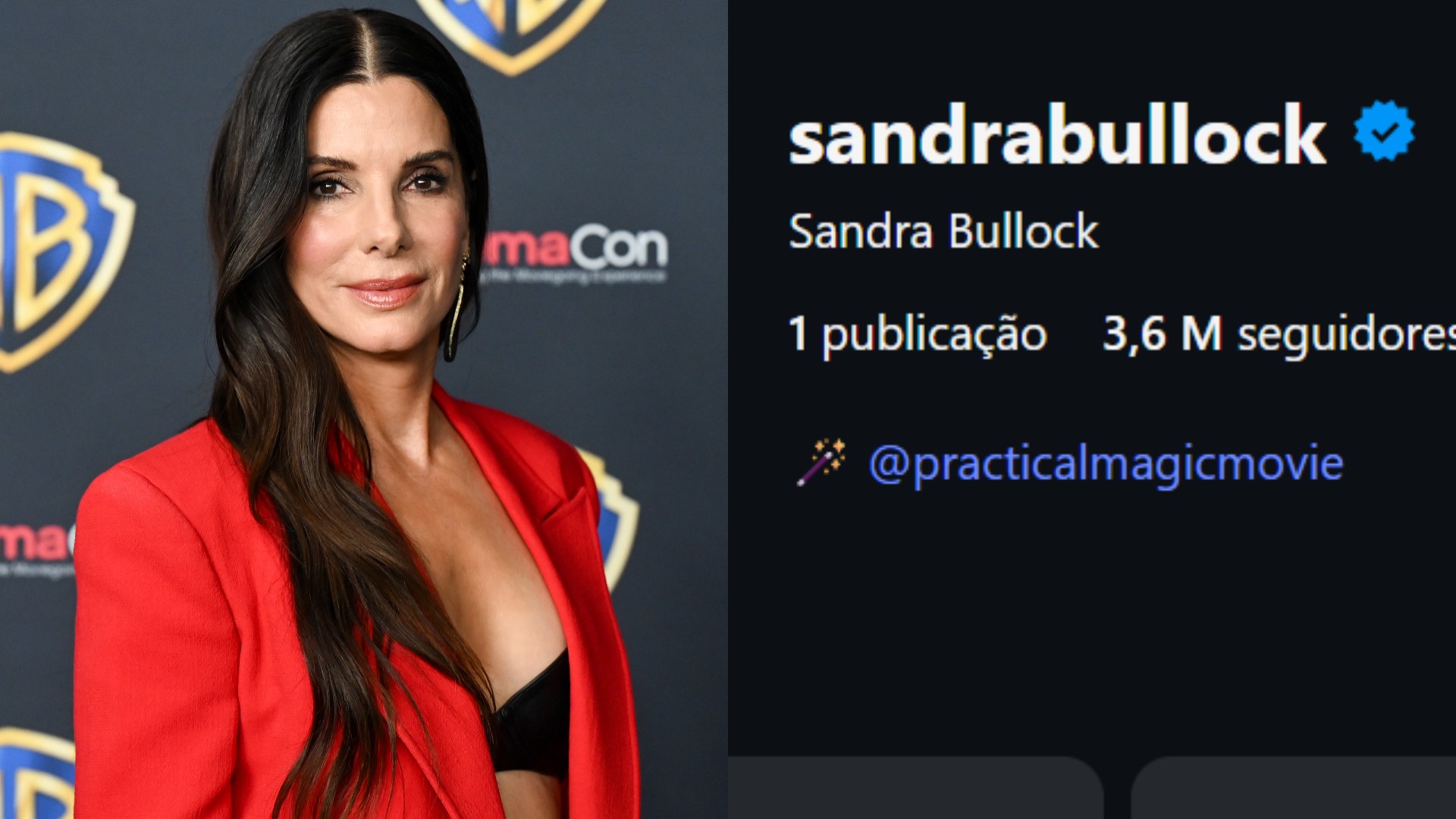 Sandra Bullock ultrapassa 3 milhões de seguidores em apenas uma hora após estrear nas redes sociais