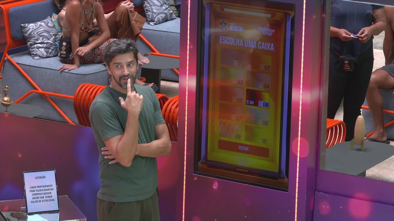 Máquina do Poder no BBB 26: Alberto Cowboy poderá vetar participante na Prova Bate e Volta