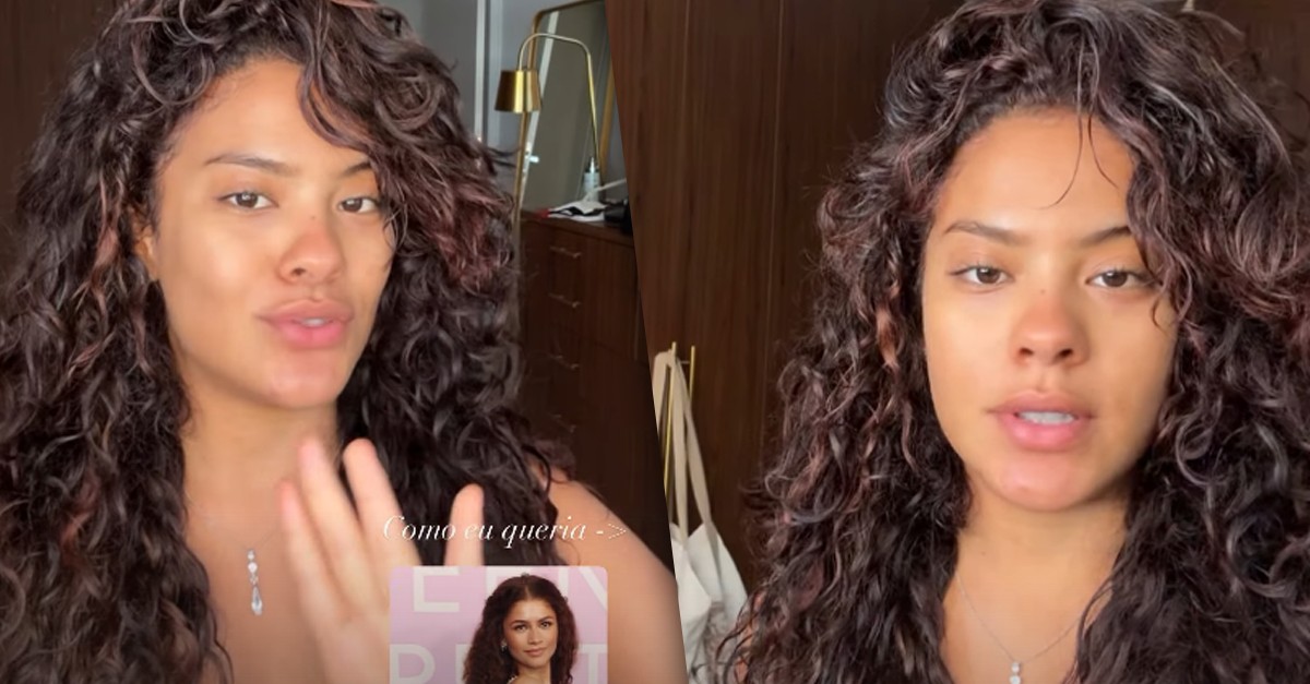 Bella Campos muda o visual e dá detalhes da transformação: 'Não sei se está como queria'