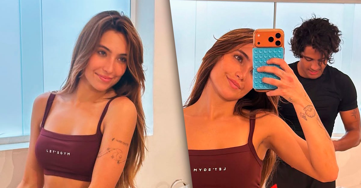 Vanessa Lopes surge treinando boxe com namorado e brinca sobre detalhe no corpo: 'Vai ser bloqueado'