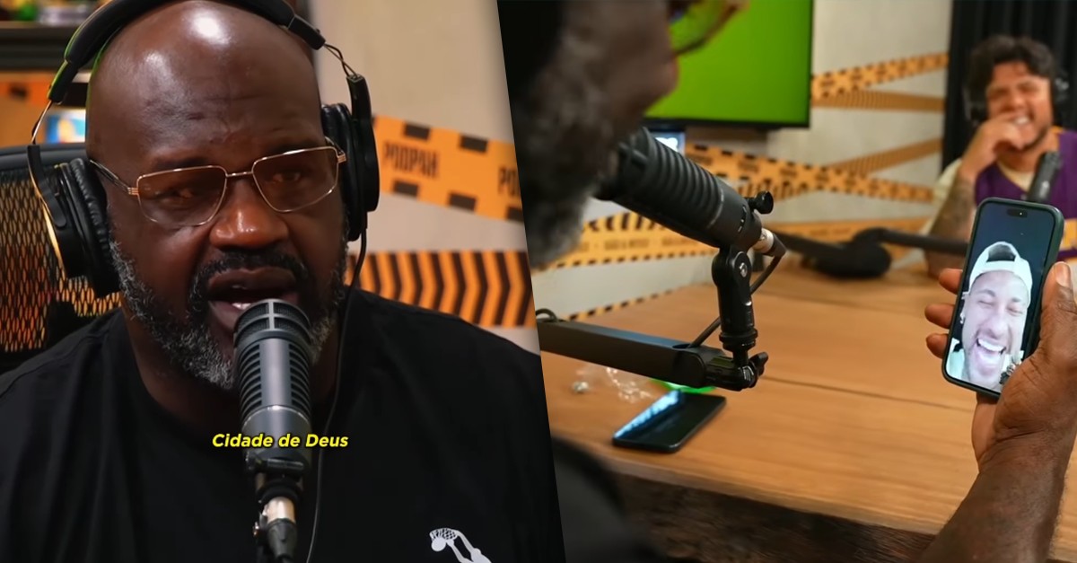 Shaquille O'Neal diz que 'Cidade de Deus' é seu filme favorito e se declara para Neymar