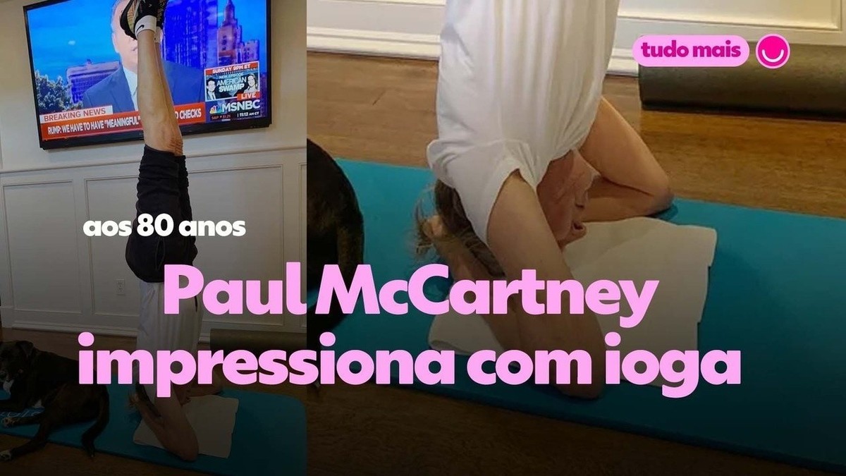 Paul McCartney impressiona em prática de ioga, TV & Famosos