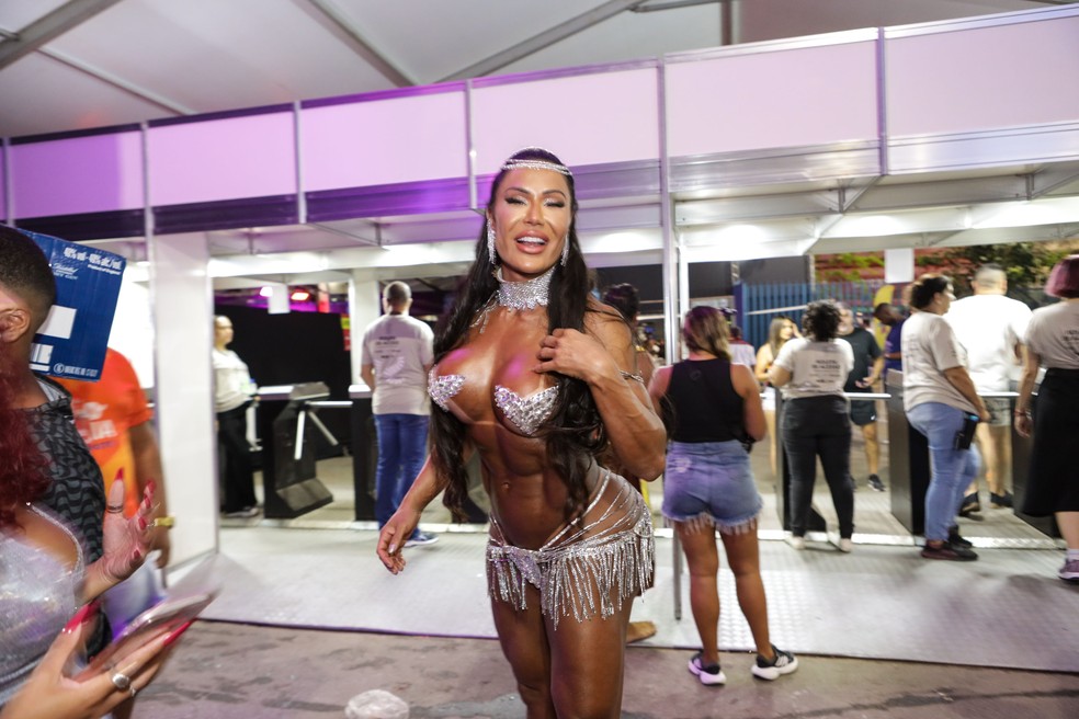 Gracyanne Barbosa no Carnaval — Foto: Brazil News