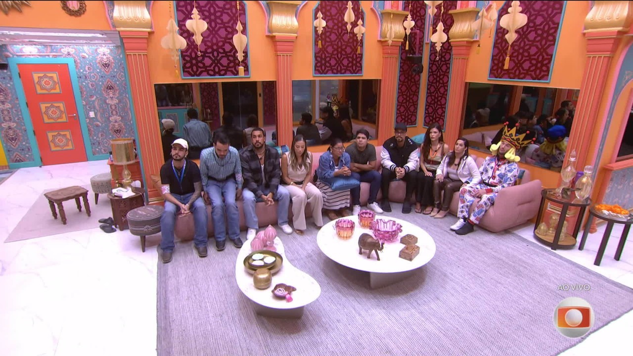 Enquete BBB 25: público elege o auge da formação do 13° Paredão