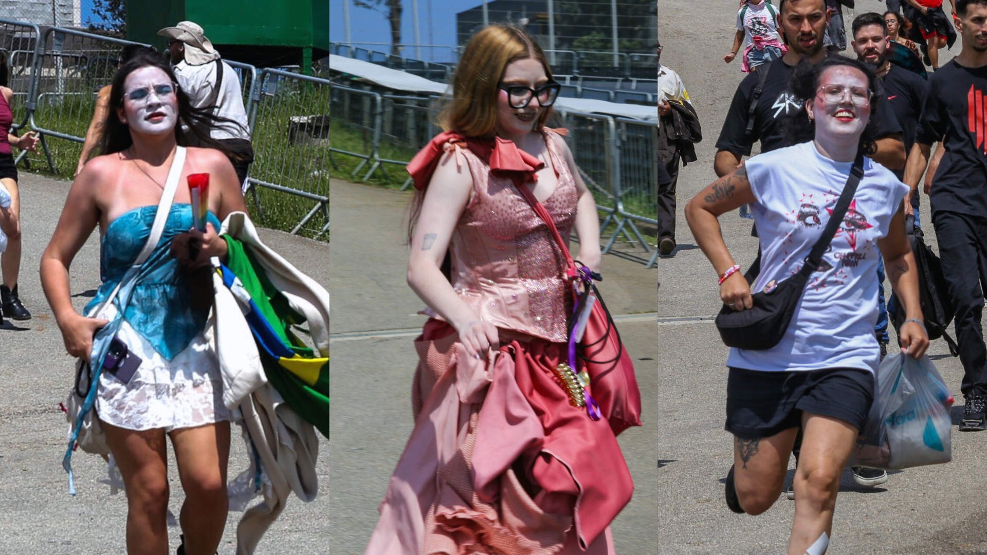 Fãs se inspiram em Chappell Roan e capricham nos looks no 2º dia do Lollapalooza Brasil