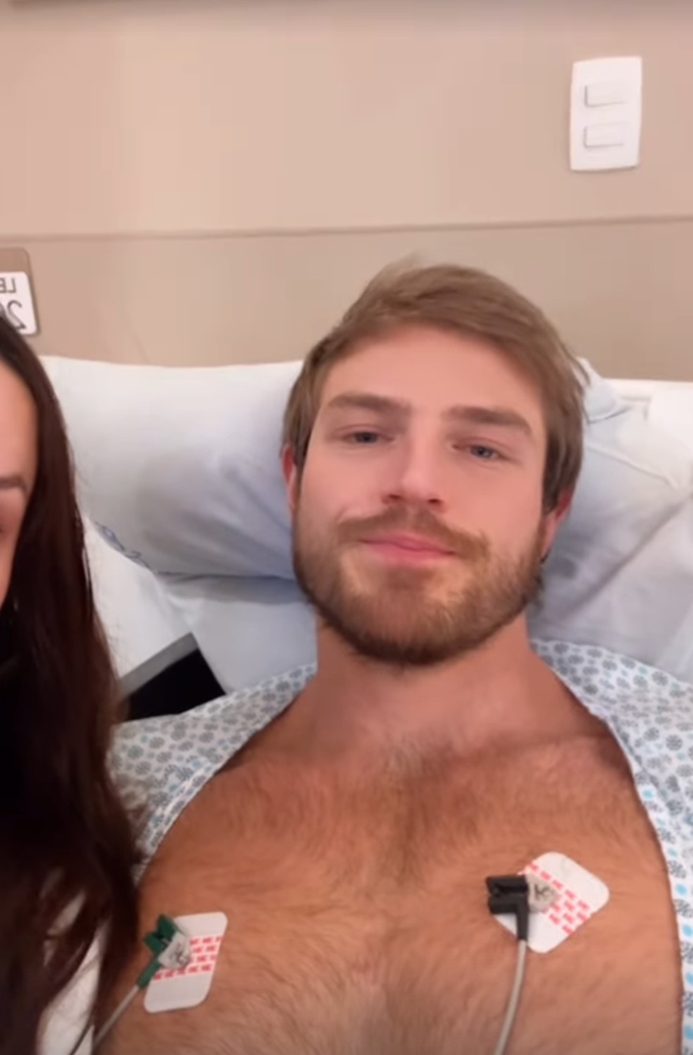Juliette visita Kaique Cerveny no hospital: 'Todo mundo agoniado' — Foto: Instagram