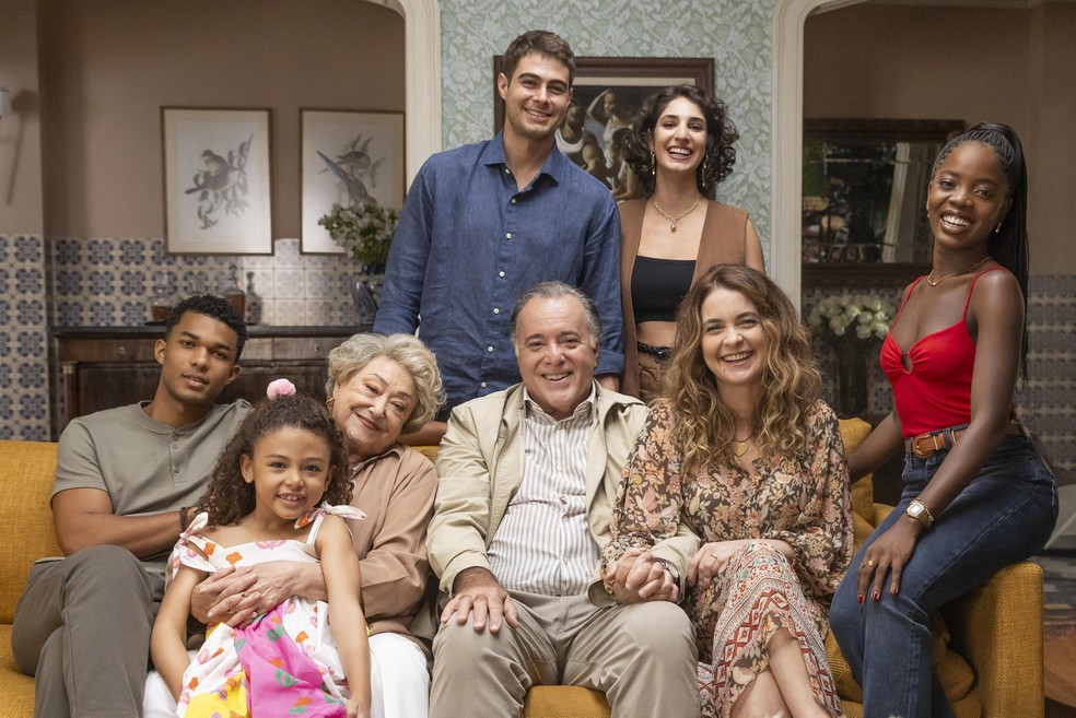 Conheça a família Boaz de Dona de Mim — Foto: Globo/ Léo Rosario