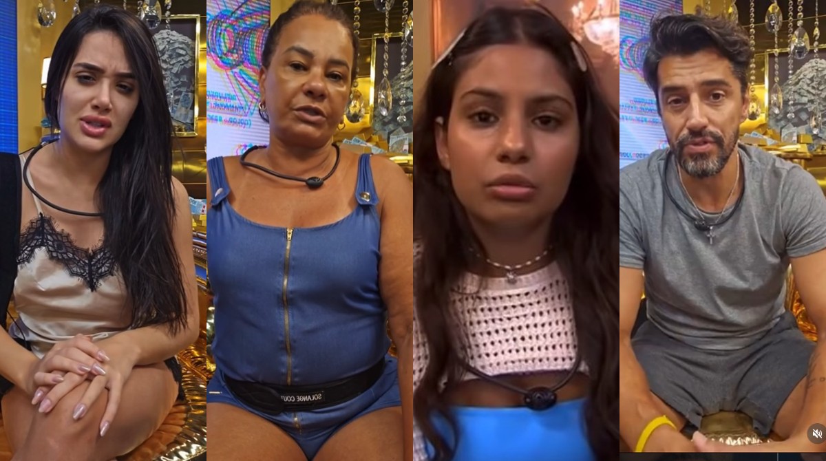 Em dia de Prova do Líder, sisters disparam 'plantas' e 'vômitos' no Queridômetro do BBB 26