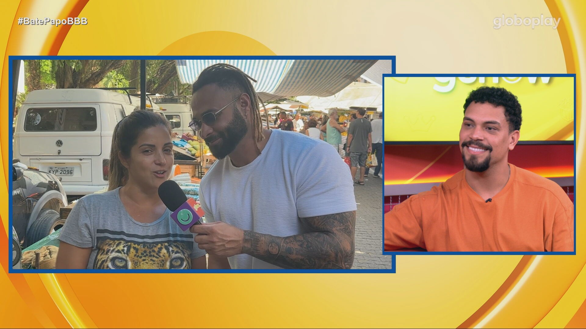 Daniel Lopes vai às ruas e ouve pergunta sobre Renata: 'Rola alguma coisa?'