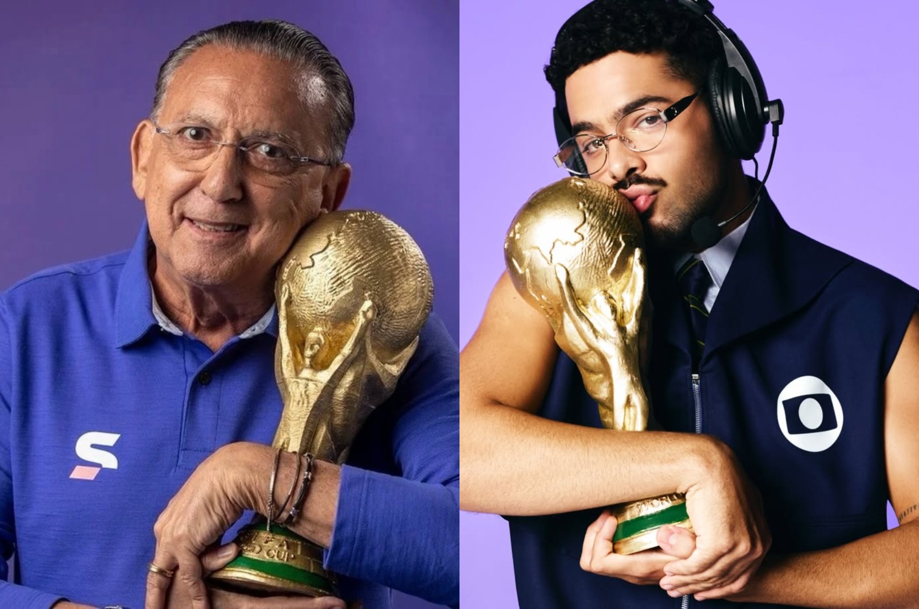 Pedro Sampaio se fantasia de Galvão Bueno para encerrar o Carnaval em SP