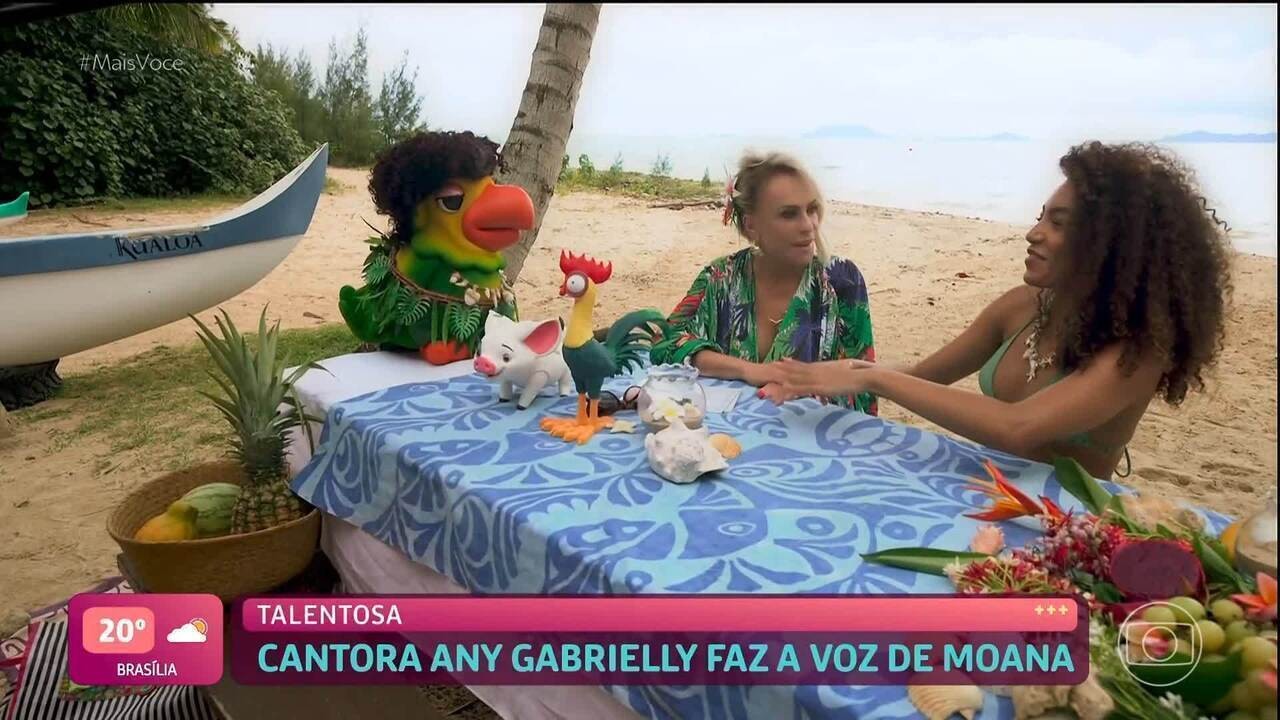 Any Gabrielly, ex-Now United, fala do desafio de dublar 'Moana 2' e de ser parecida personagem