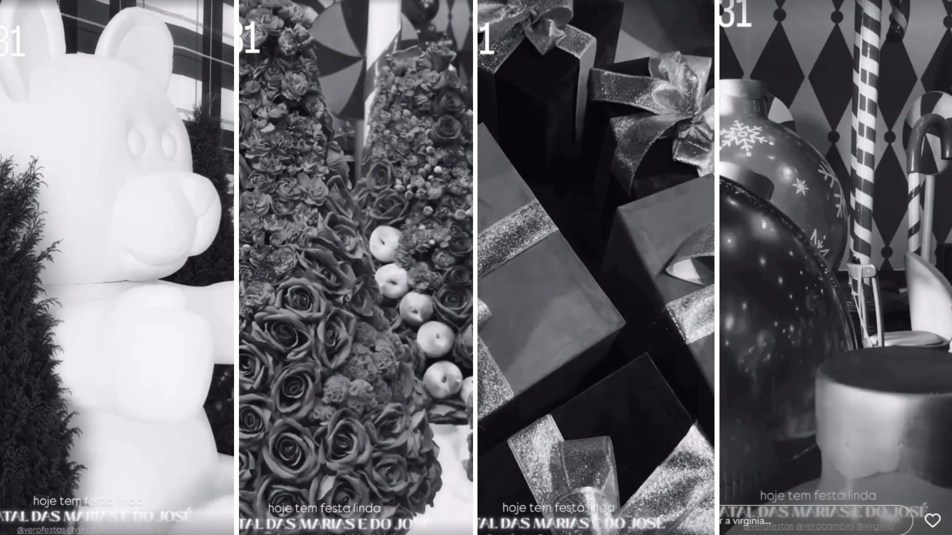 Virginia Fonseca aposta em mega decoração de Natal para os filhos