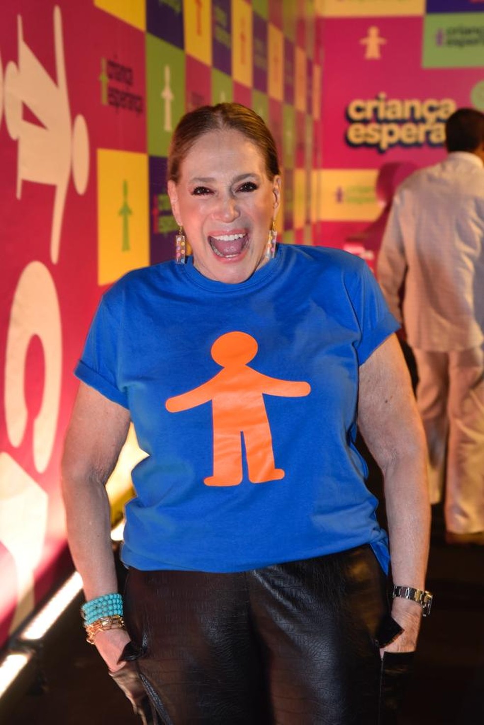 Susana Vieira no Criança Esperança 2023 — Foto: Fabio Cordeiro/gshow