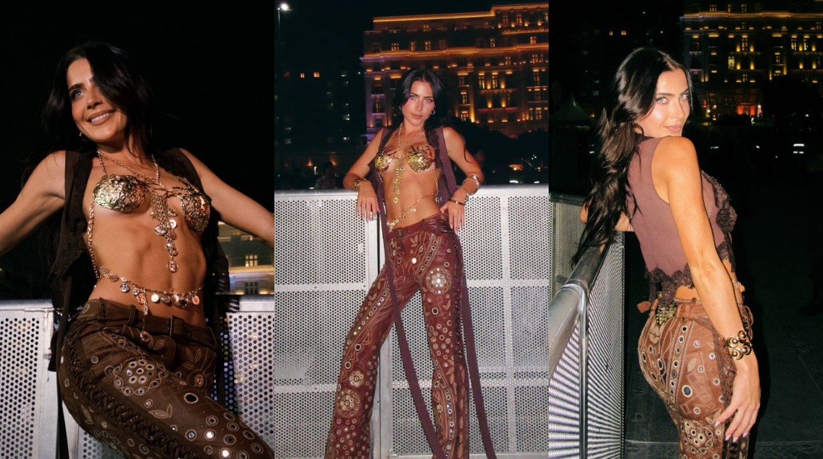 Jade Picon compartilha álbum de fotos do show de Shakira: 'Noite histórica no Rio'