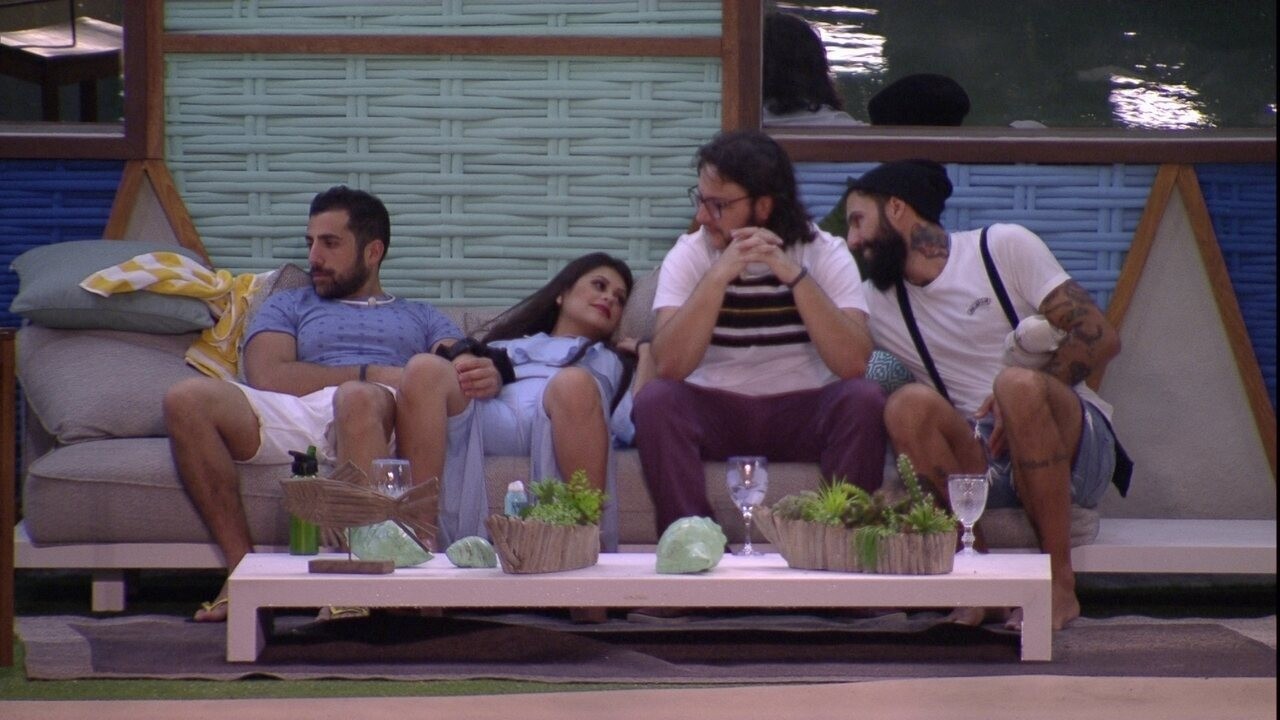 Wagner deseja boa sorte Ana Paula antes do Paredão | Gshow