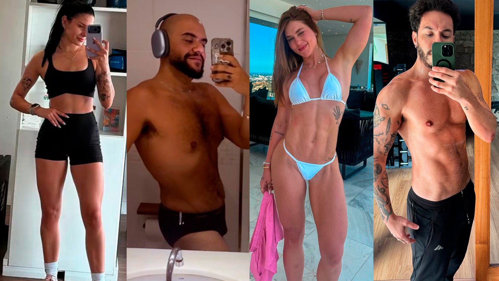 Retrospectiva 2025: relembre os famosos que mudaram seus corpos